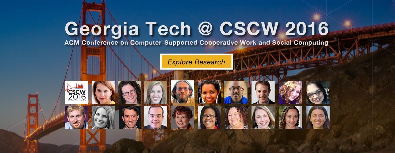 CSCW 2016 conference promo
