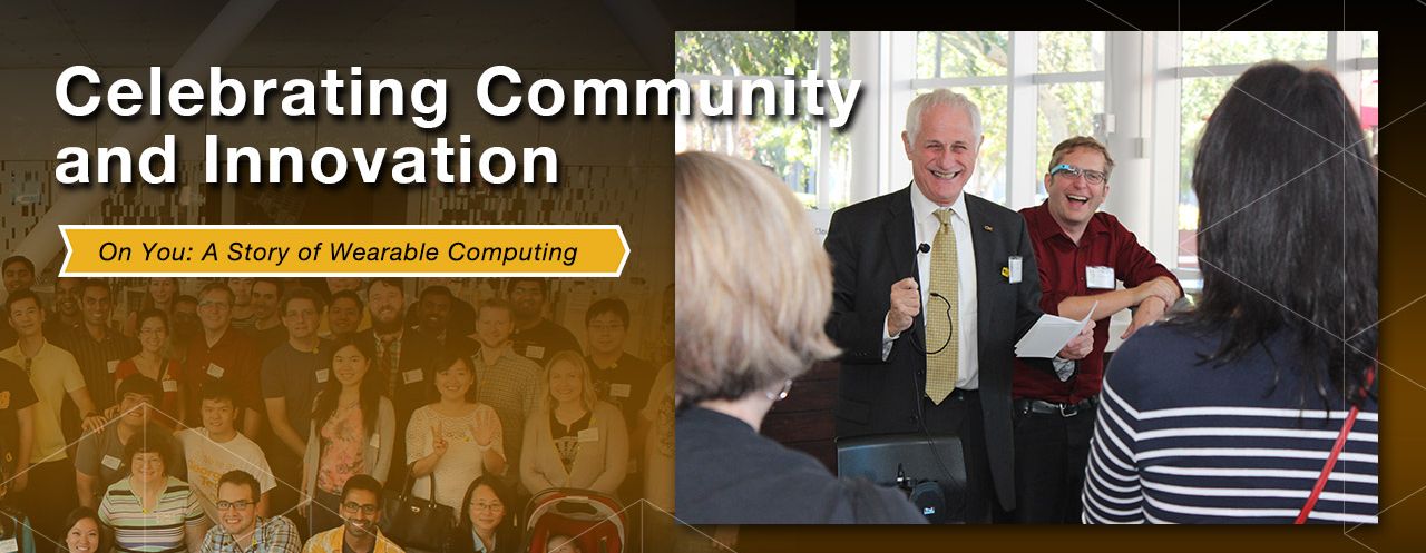 On You Wearable Computing Exhibit - Alumni Receptions