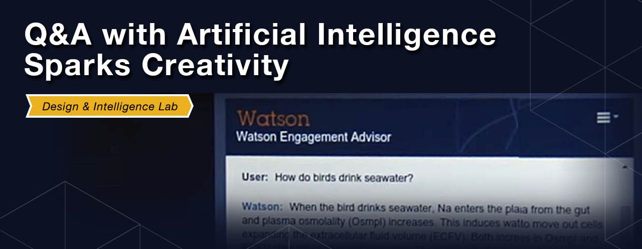 Watson AI sparks creativity